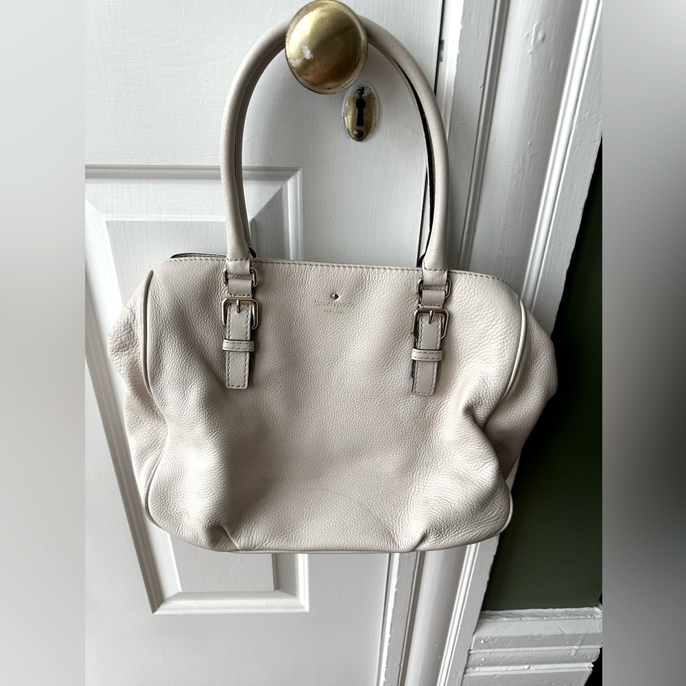 Kate Spade Off-White Soft Leather Bag